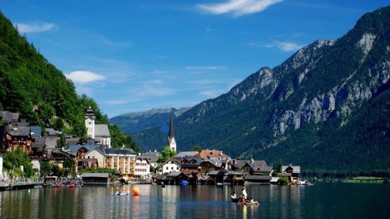 Ferienwohnung Krafttanken Hallstatt Ngoại thất bức ảnh
